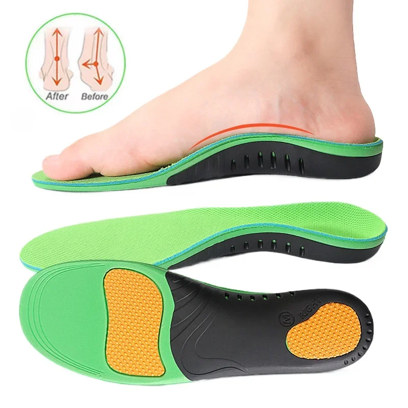 

Arch Support Insoles Sports Shock Absorption Elastic Wear Resistant Orthopedic Flatfoot Insoles Feet Foot Pad Comfortable Insole