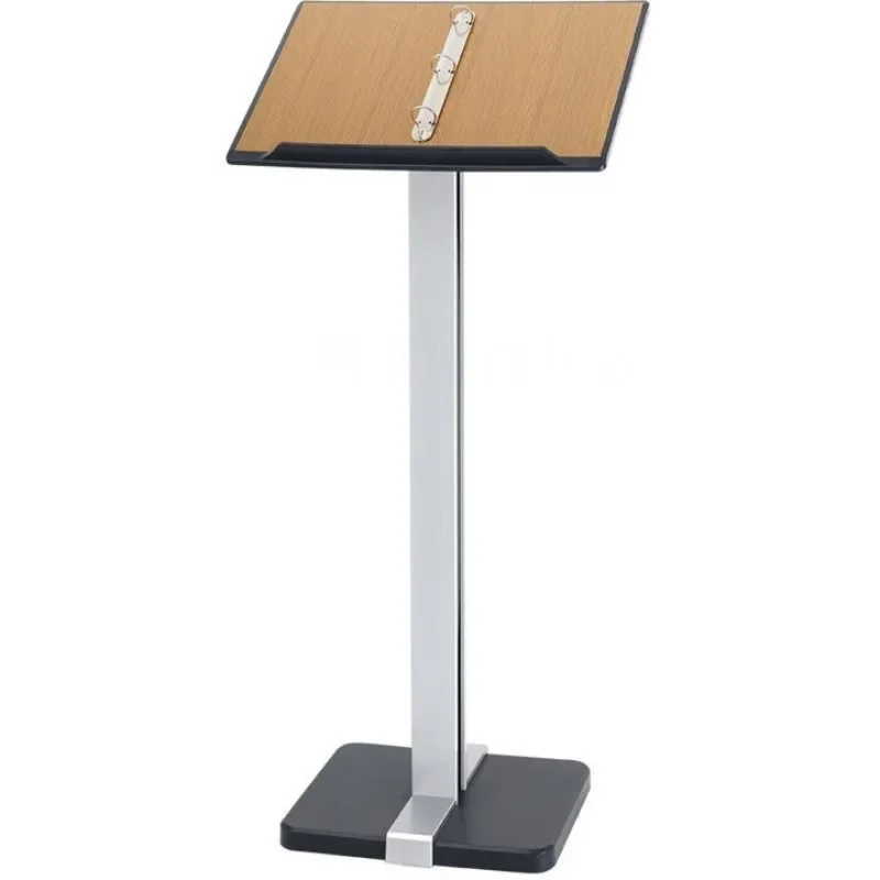 Door menu display rack, vertical water card menu display board publicity information rack, standard silver menu rack + Song