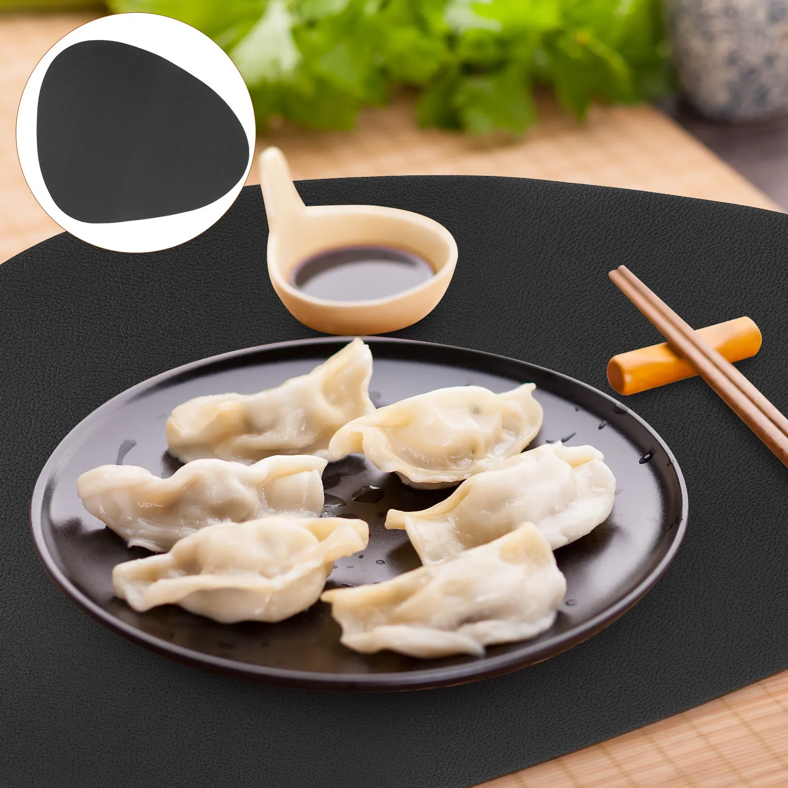 

Термостойкий коврик из ПУ для обеденного стола, изолирующий, водонепроницаемый, нескользящий, моющийся, для кухни, защита от ожогов при горячих поверхностях