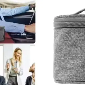 USB قابلة للشحن المحمولة حقيبة الغداء الكهربائية سخان الطعام دفئا قابلة لإعادة الاستخدام 3 مستويات الحرارة لمكتب المدرسة السفر للنساء الرجال