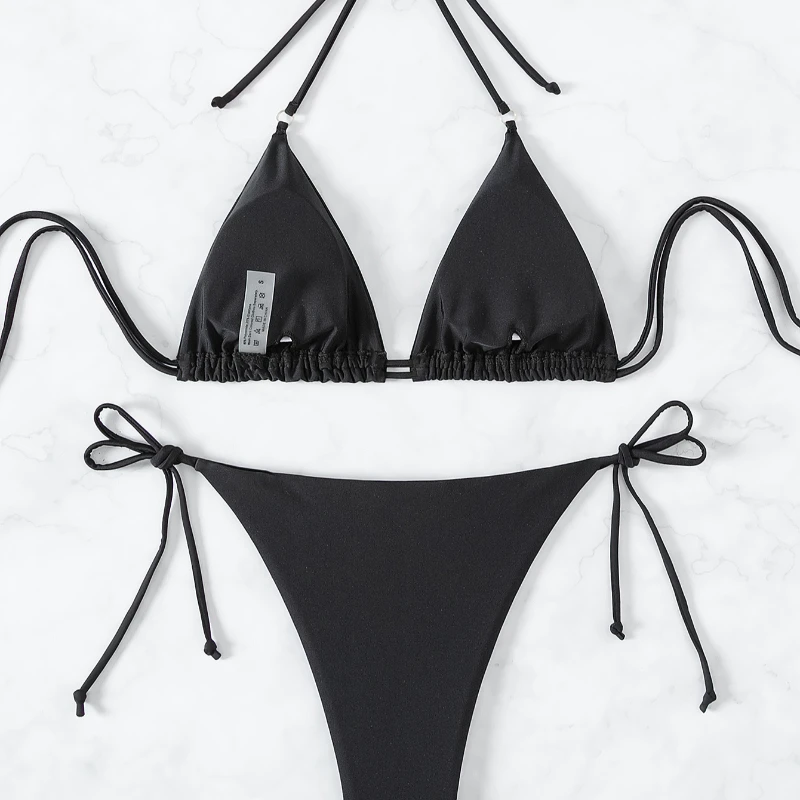 ملابس ضيقة للفتيات الحارة، حزام بيكيني ساخن عبر الحدود الأوروبي والأمريكي، تصميم سباحة مثير لقضاء العطلات على الشاطئ