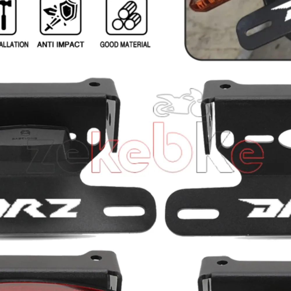 

For SUZUKI DRZ400SM DRZ400S SM/E DRZ DRZ400E Motorcycle License Plate Holder LED Light Tail Tidy Motorbike Fender Eliminator