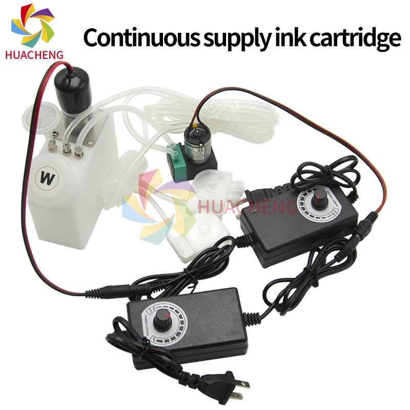 1set 250ml L1800 ForDTF Tank Conversion Kit with Motor Filter Circulation Printer R1390 CISS White Tank Ink Supply System Modify