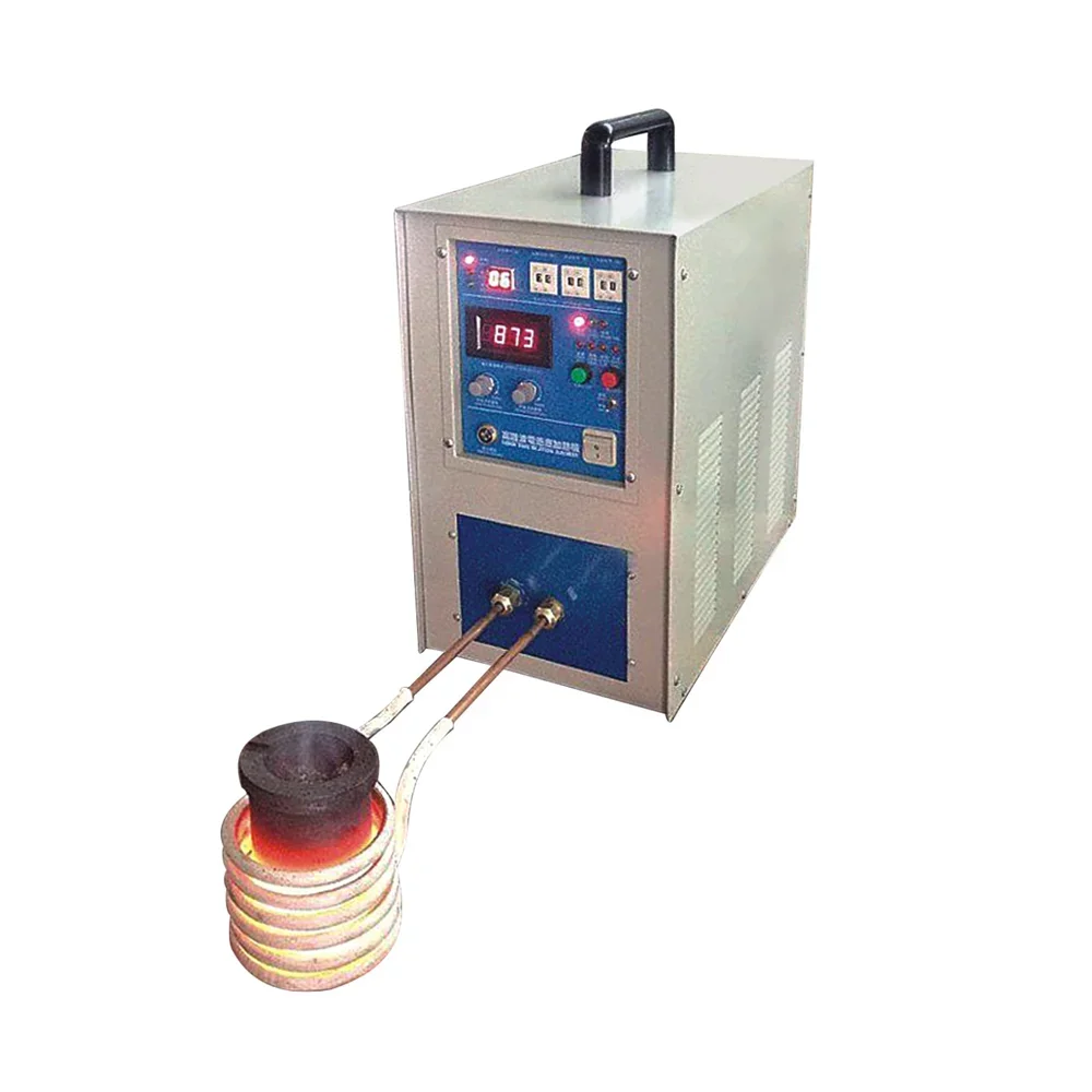 High Efficiency Fast Heating 5kg Gold Melting Machine Induction Furnace Small