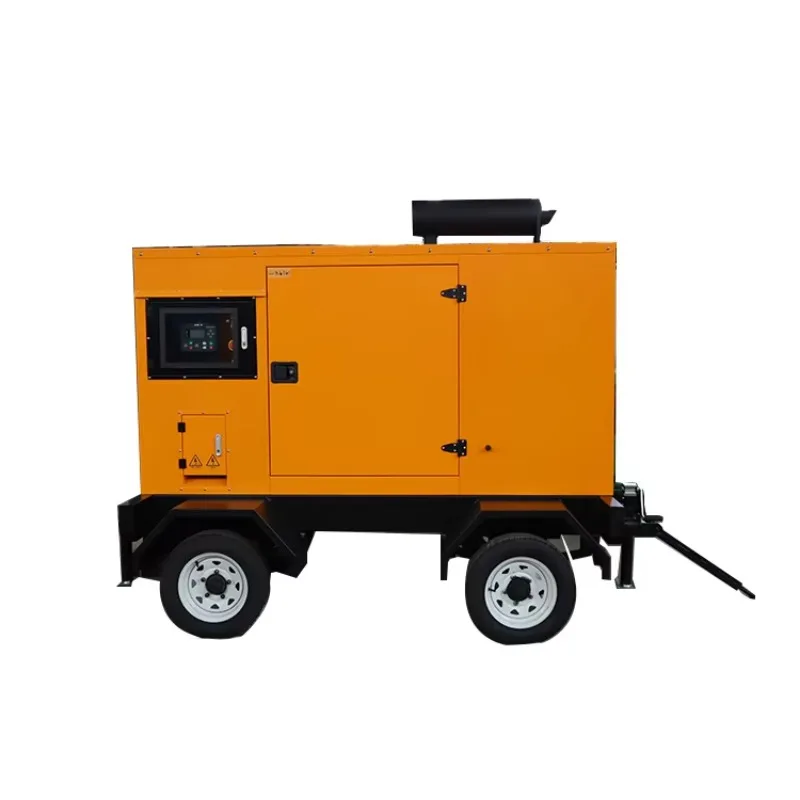 Portable Cheap Price 10kw 30kw 50kw 60kw 80kw 100kw 20kva 25kva 30kva Silent Type  Generator Set