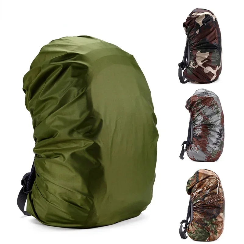 Waterproof Rain Cover for Outdoor Backpack, Nylon Backpack Cover for Hiking and Mountaineering, 35-80L