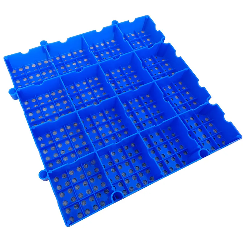 

Plastic moisture-proof pad, supermarket cold storage goods platform logistics warehouse grid thickened and hard can be spliced