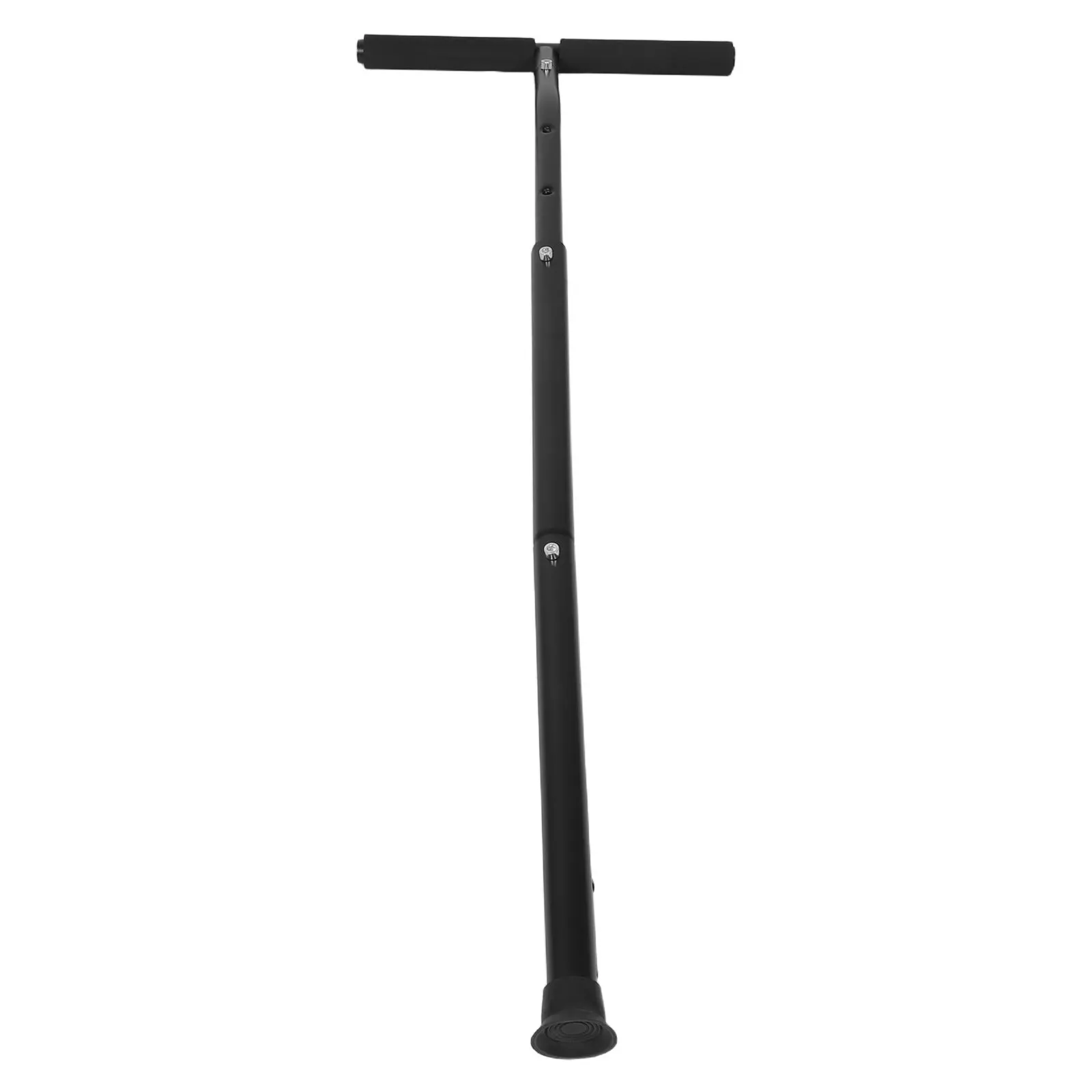 1Set Trampoline Handle Bar for Indoor Fitness Sturdy Metal T-Shaped Handrail Replacement Safe Bouncing Support for Adults