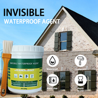 100g/300g Invisible Waterproof Sealant: Transparent Water-Based Leak Repair for Roofs, Walls, Bathroom, Shower, Indoor/Outdoor,