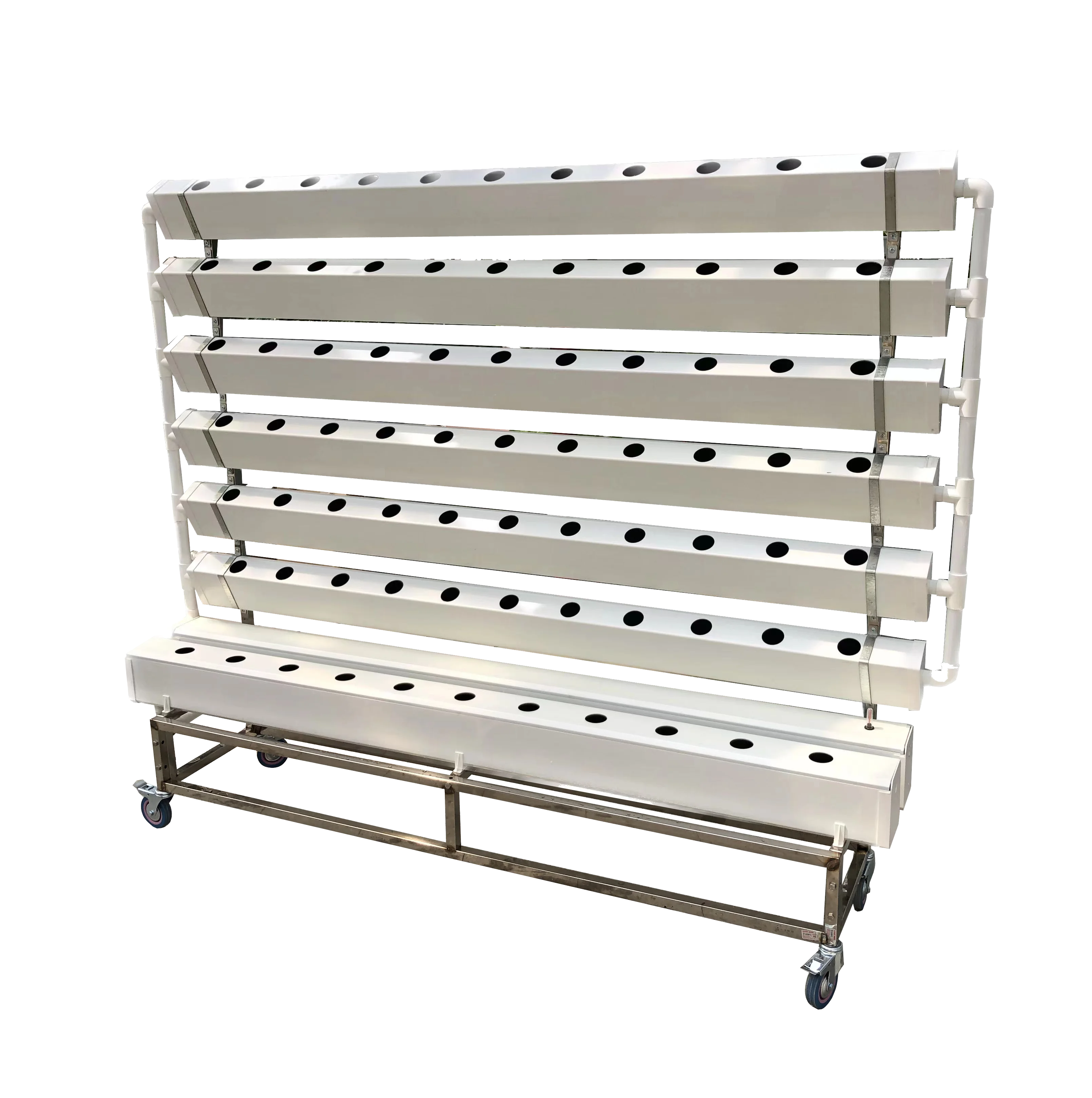

For Nursery Greenhouse With Vertical Aeroponics System Piping Type Hydroponic Grow System NFT Farm Hydroponic System