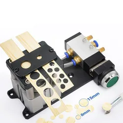 8MM15MM edge banding leather Punch machine Hole Punch woodworker Hand Tools pneumatic Edge banding punch