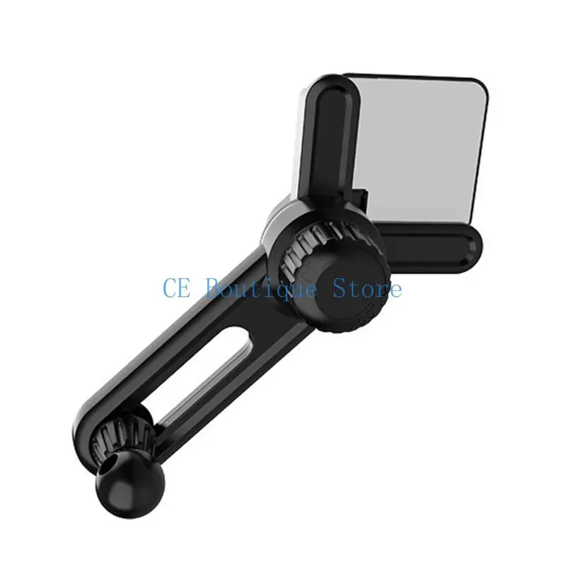 Base per supporto per telefono per schermo visualizzazione per auto Interfacce da 17 mm Base per supporto per telefono per auto con montaggio frontale Facile da usare per il veicolo