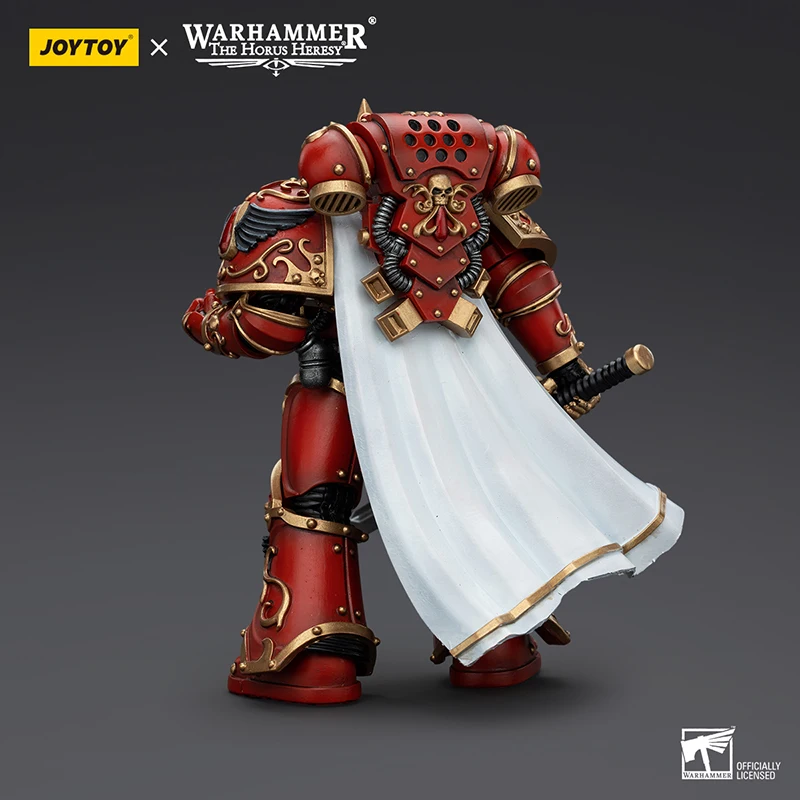 JOYTOY Warhammer Horus Heresy figurki 1/18 skala anioły krwi Legion Praetor przegubowe modele wojskowe zabawka chłopięca prezent