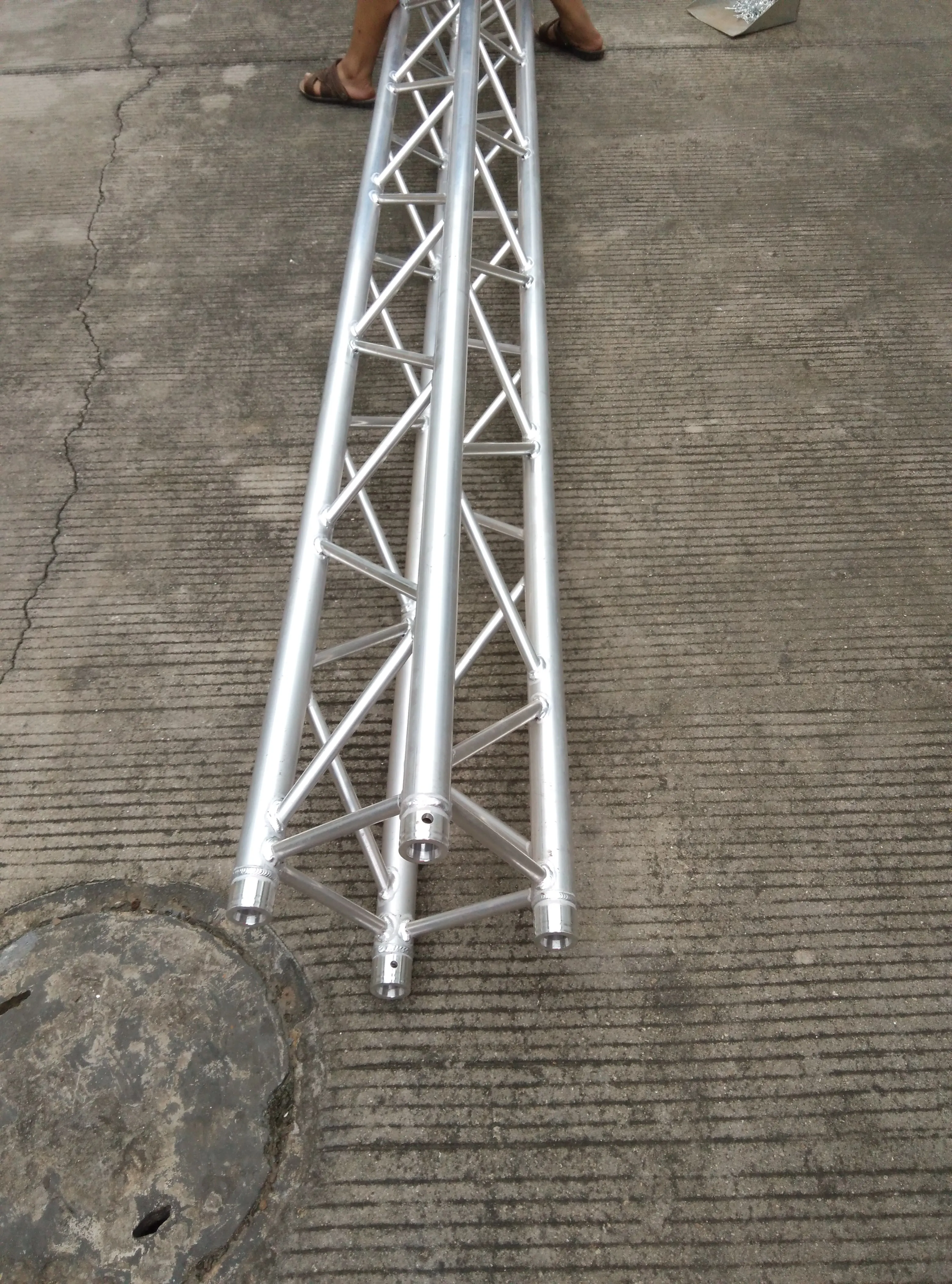 290x290mm Best Selling Spigot Fast Build Aluminum Stage Truss System Spigot F34 Light Truss