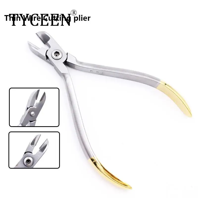 1 pc Dental Ligature Cutter Pliers for Orthodontic Ligature Wires and Rubber Bands Dentist Instrument Stainless Steel