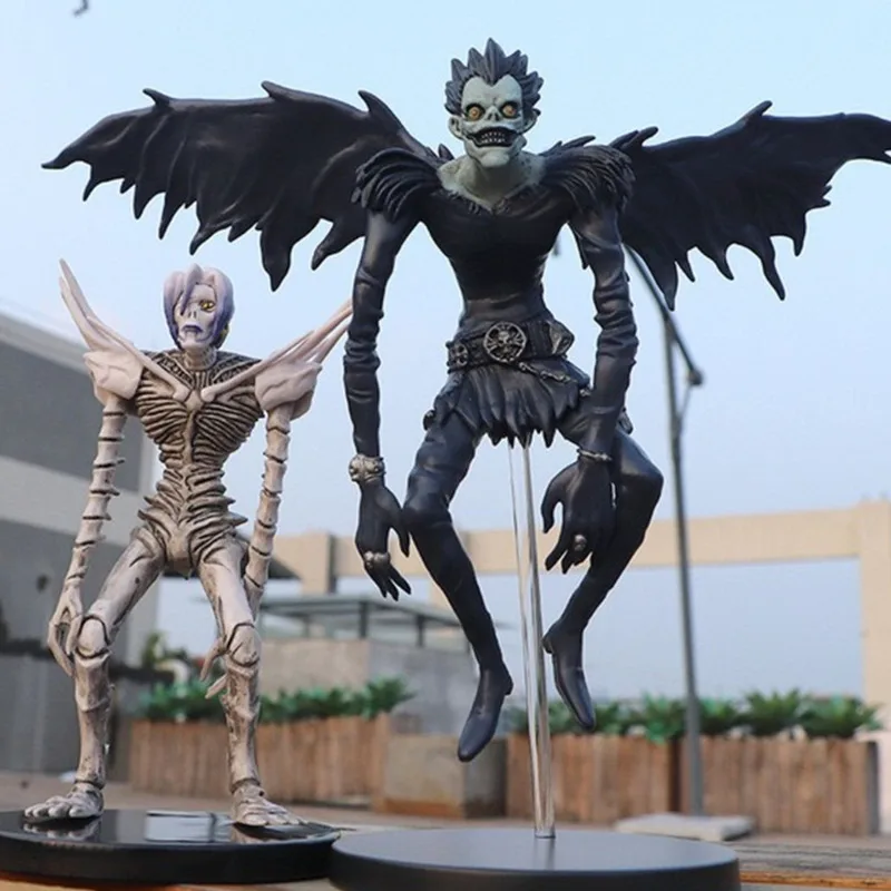 Figura de Death Note de Anime, Ryuk, Ryuuku, Rem, estatua de juguete, modelo de figura de acción de PVC, muñecas de juguete, regalos de estatuilla de Halloween, 20cm