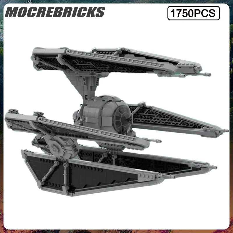 Space War Series TIE/D Defender Battleship Assembling Building Blocks Model Sets MOC Technology Brick Children's Toys Xmas Gifts