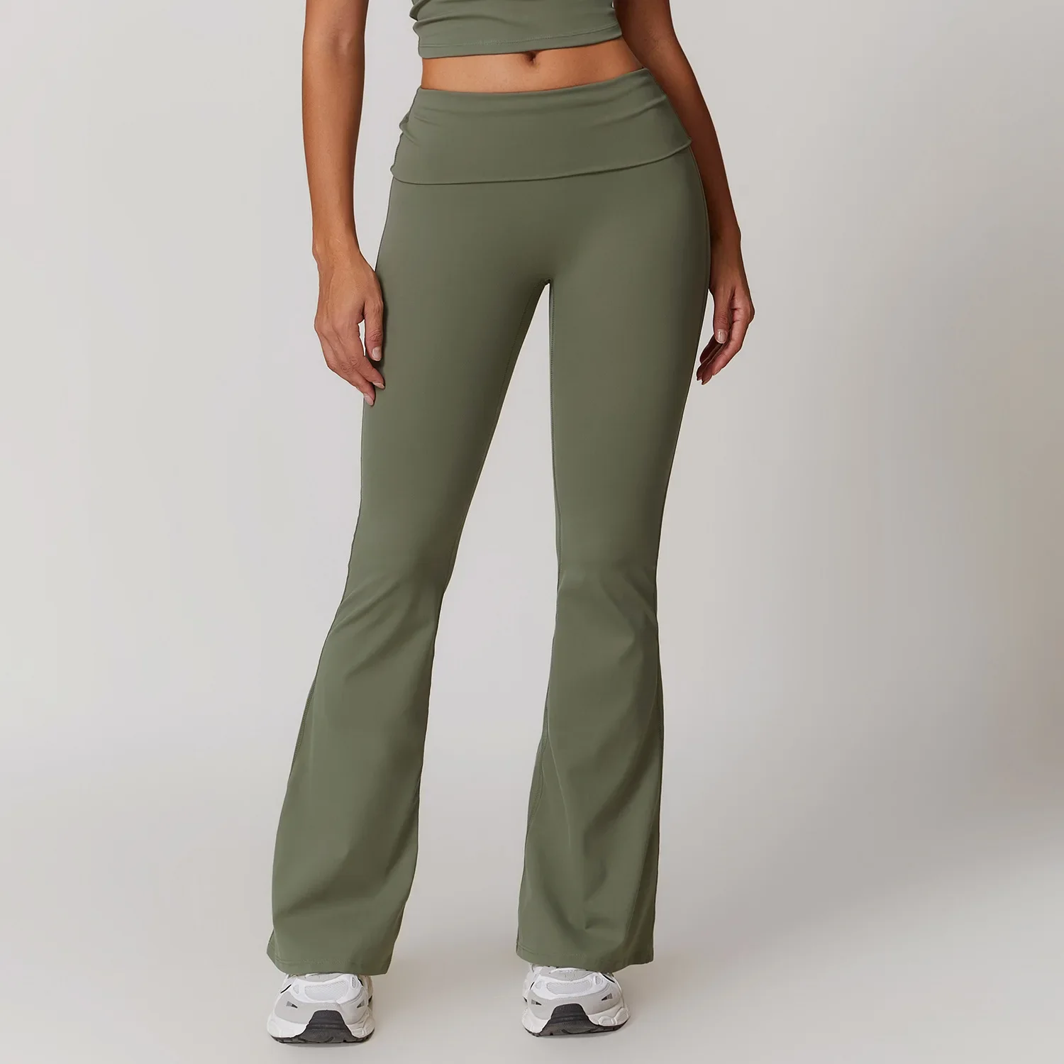 Bell-bottoms Women's High Waist Yoga Leggings High Stretchy Butt Lifting Breathable Sports Pants For Women Gym Workout Leggings