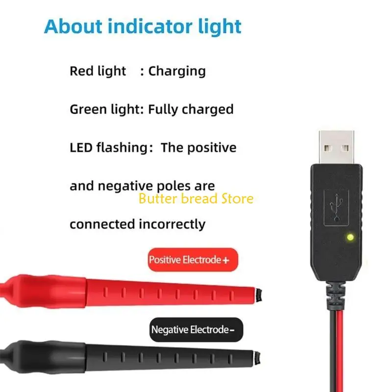 W89C USB Charger-Cord para UV-5R UV-82 BF-888S TYT-RETEVIS BODA CABINACIÓN CLIP