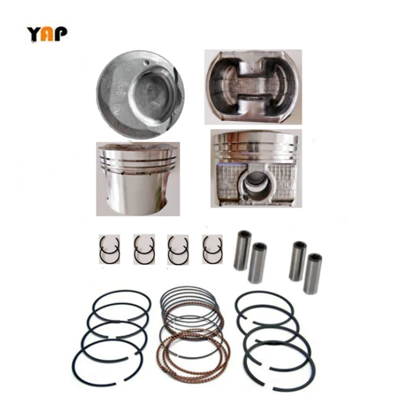 

New STD Engine Piston&Piston Ring Set Fit For TOYOTA RAV4 ACA21 1AZ-FE 2.0L L4 13211-28060 13011-28120 2001-2005