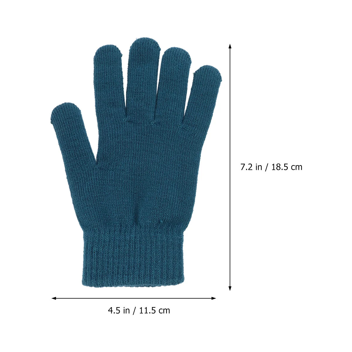 Guantes de punto para adultos con pantalla táctil para hombres, forro polar cálido de invierno para mujeres, tejido elástico de Color sólido