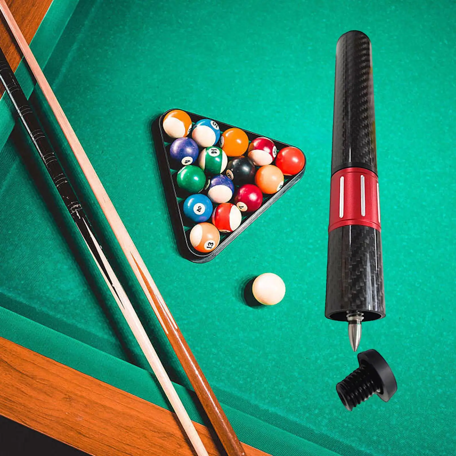 

Телескопический удлинитель кия для бассейна, профессиональный регулируемый шарнир для кия спортсмена