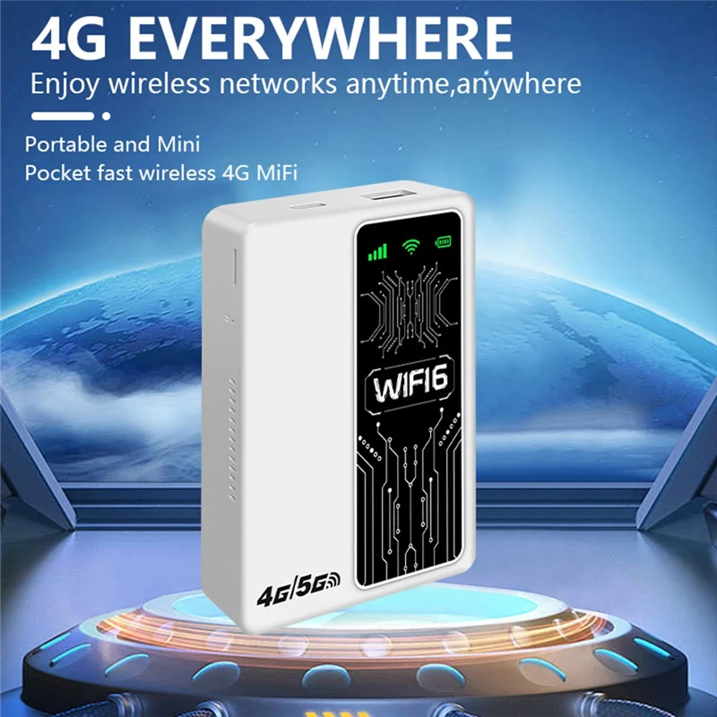 PHILE-4G/5G Lte Roteadores Wifi6 300Mbps 4G Modem Wifi Portátil 5G Cartão SIM Hotspot Extensor de Sinal