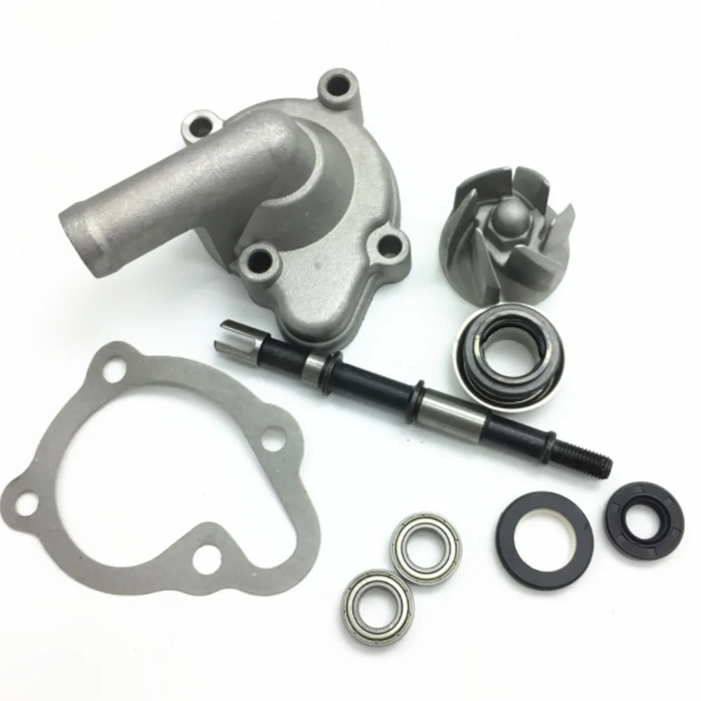 Kit de reconstruction de pompe à eau, joints pour dean 6 250CC CH250 CF250, ensemble de roulement de remplacement, 9 pièces