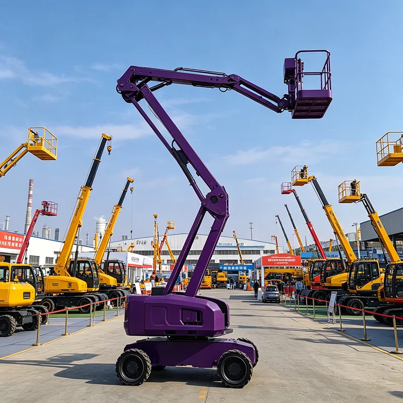 Articulated Boom Lift Compact Flexible Lifting Machine Ideal For Narrow Spaces And Complex Working Environments
