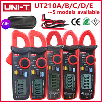 UNI-T UT210E UT210D UT210A Clamp Meter AC/DC Digital Voltmeter Ammeter Pliers Multimeter Professional Electrical Multitester