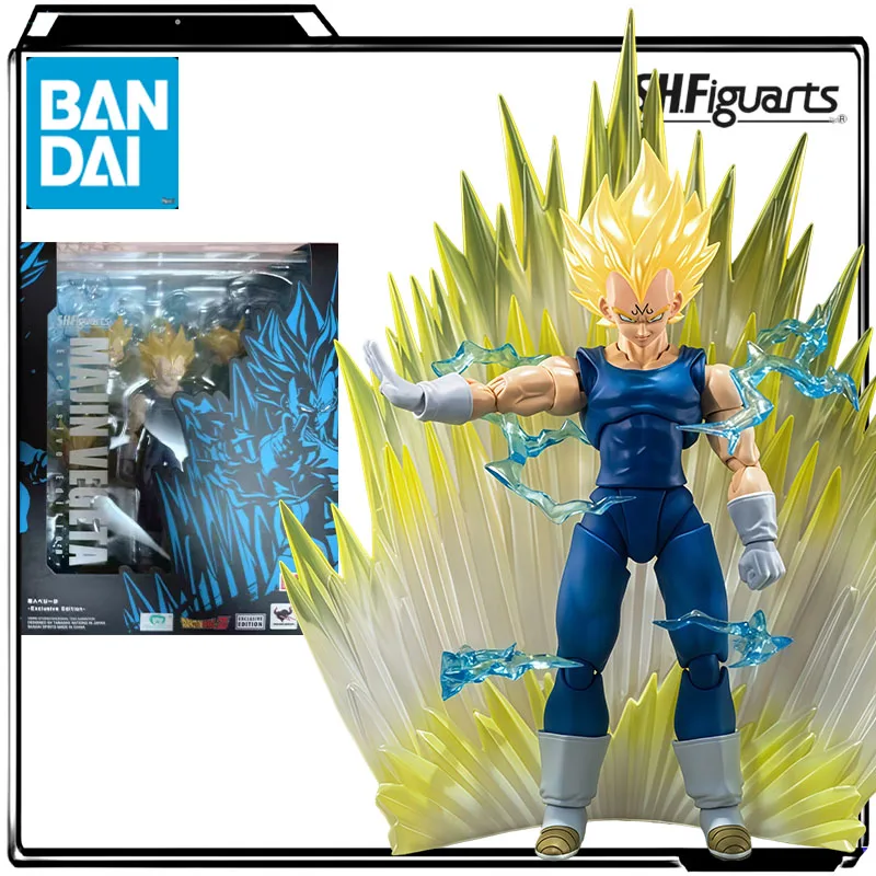

Bandai Genuine S.H.Figuarts Аниме Фигурка Dragon Ball Z Majin Vegeta - Выставка Ограниченная серия - Фигурки Игрушки для мальчиков