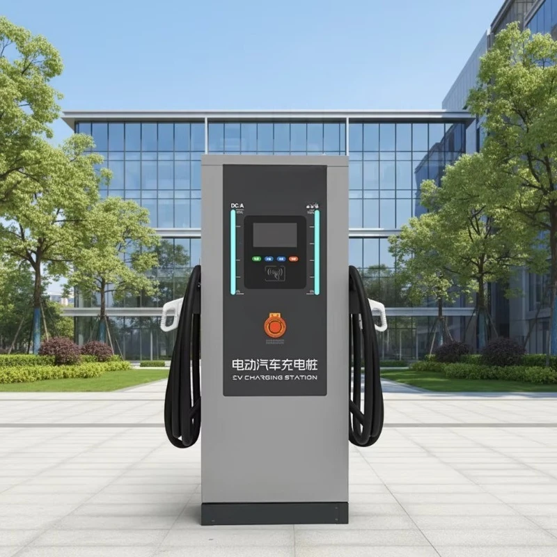 120kW High Efficiency DC Fast EV Charger Floor Standing Commercial Charging Station for Commercial Parking