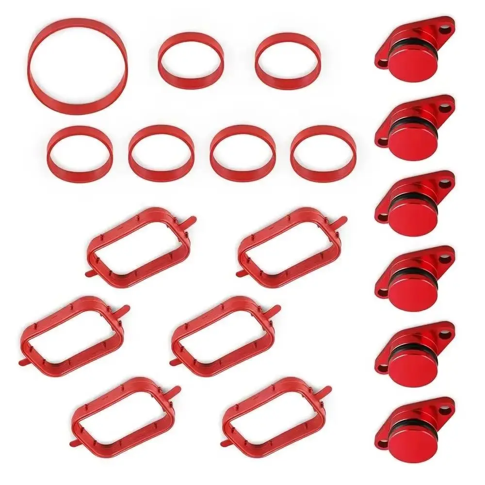 Комплект для удаления/ремонта вихревых заслонок (Swirl Blanks) для BMW M47, 6x22 мм, с прокладками впускного коллектора и заготовками ключей, автозапчасти