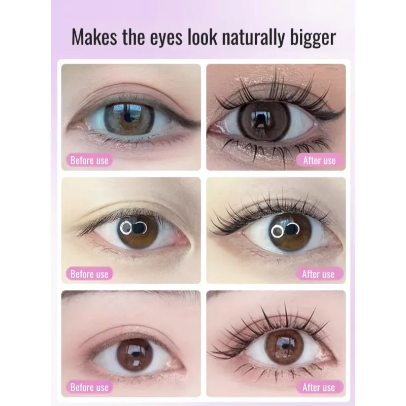 1 Pair of Magnetic False Eyelashes No Glue Needed Reusable Natural False Eyelashes Beautiful Eye Makeup Eyelash Accessories
