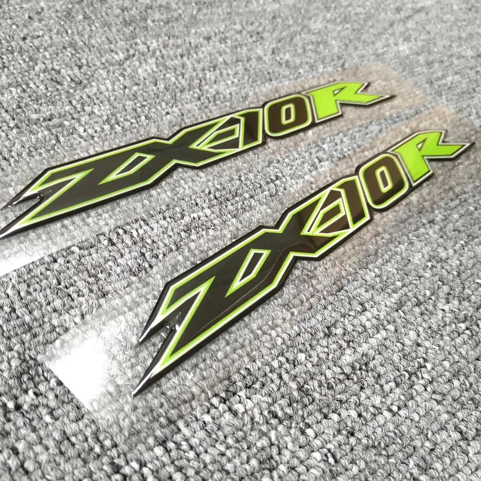Motorcycle Tank Pad Stickers Decals Emblem Gas Fuel Oil Kit Knee