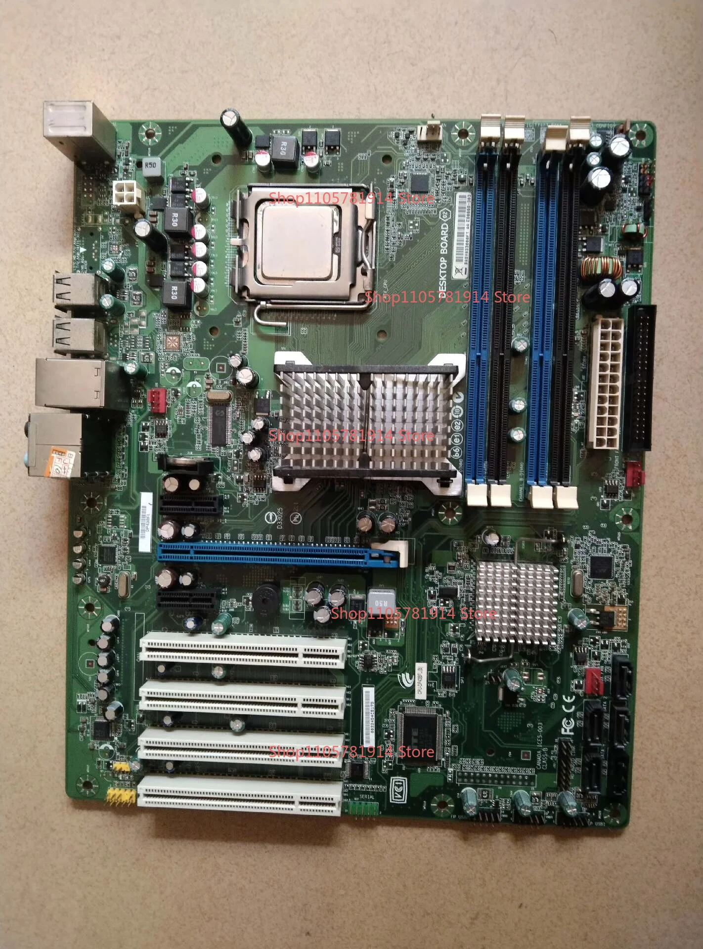 For Intel/Intel DP43BFL Main Board 775-pin DDR3 Big Board Is Super Easy To Use, Industrial Control Equipment Board, Send CPU