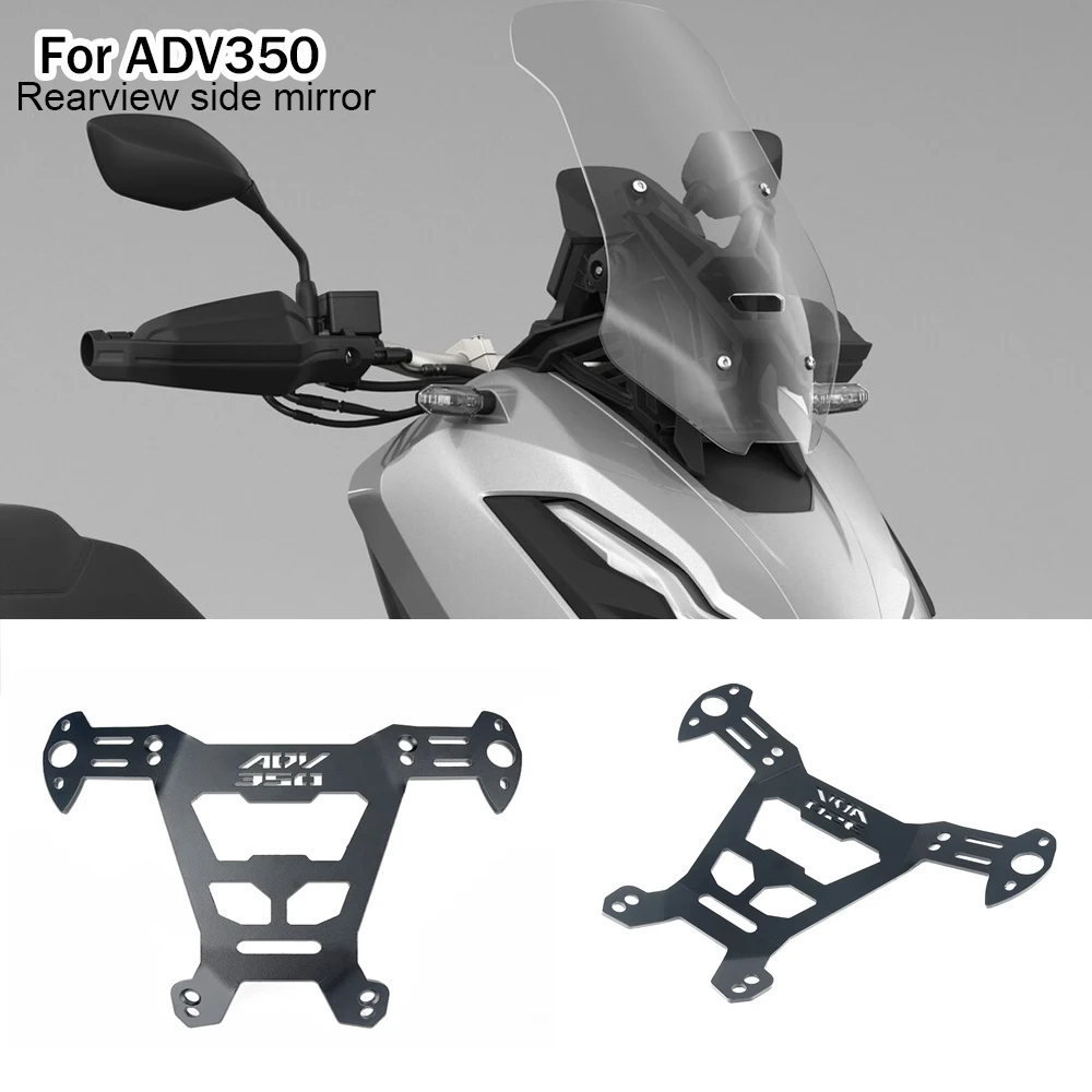 

For Honda ADV350 Adv 350 adv350 2022 2023 2024 Motorcycle ADV 350 Rear View Mirrors Front Fixed Bracket Rearview Holder