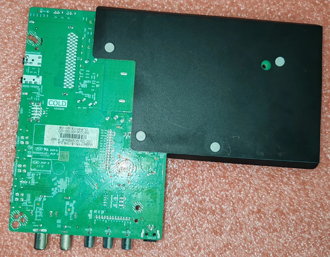 لوحة أم للتلفزيون P150-512V6.2 LED ثلاثة في واحد، تم اختبارها جيدًا، صورة مادية لـ 120--140 فولت 500 مللي أمبير 80 وات