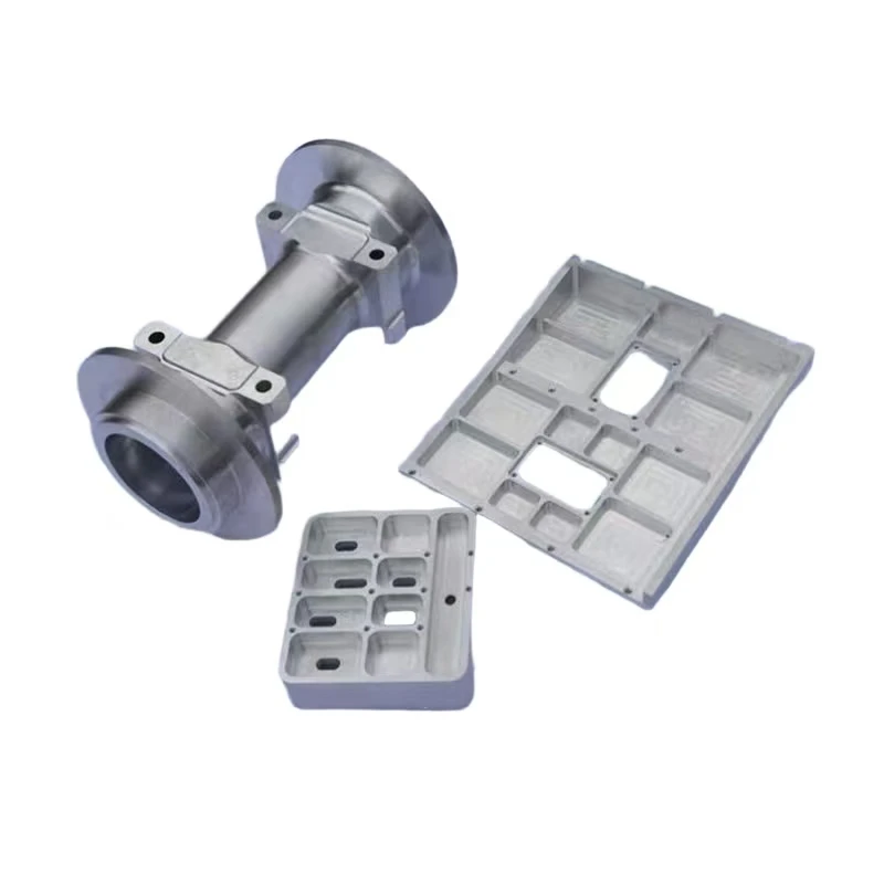 Custom Machined Aluminum Alloy Industrial Accessories CNC Machined Precision Cavity / Structural Parts Group