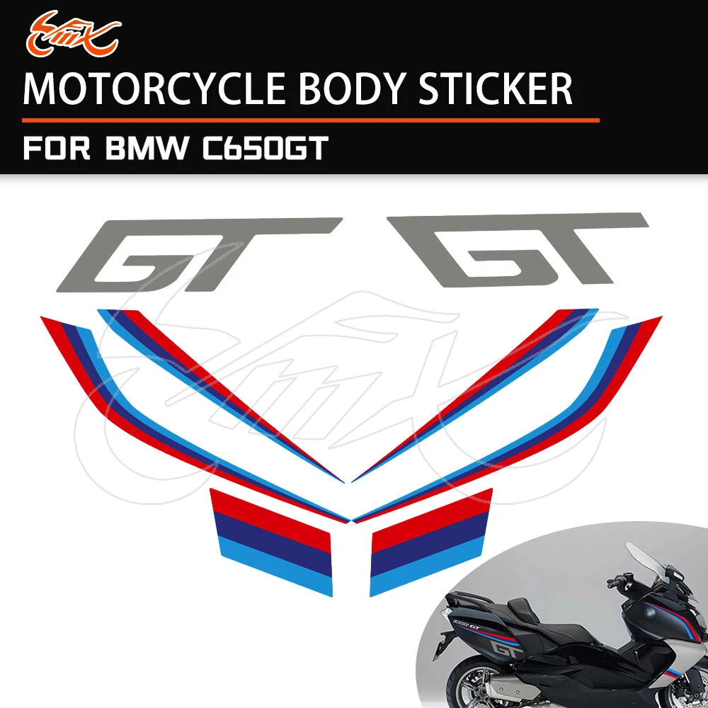 

Motorcycle Modification Anti-Scratch Body Protection Sticker Decor Decals Fit for BMW C650GT C 650GT