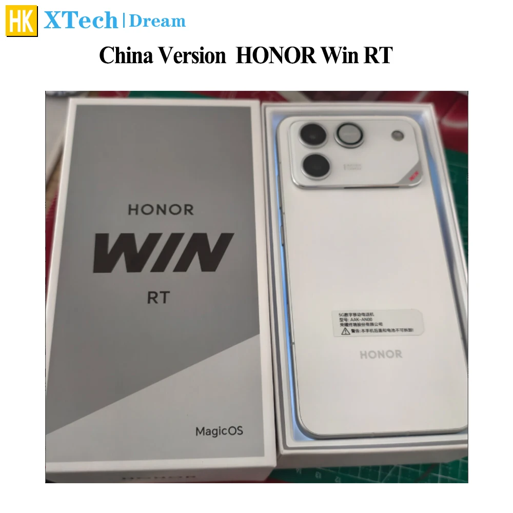 Honor Win RT 10000mAh 100W Supercharge New China Versio 6.83 Inch OLED Snapdragon 8 Elite 50MP OIS  MagicOS 10 NFC OTA Update
