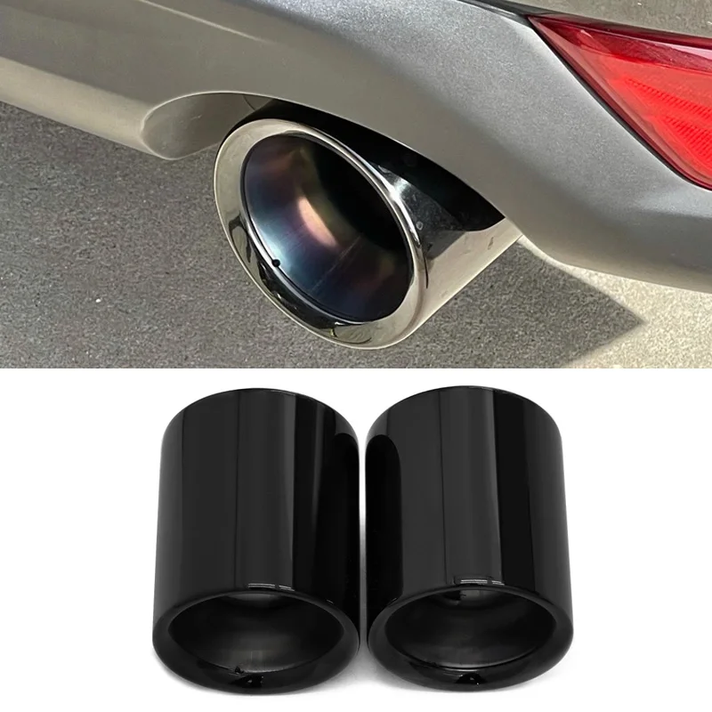 

2pcs/lot Exhaust Tip For 2022-2024 Mazda Enclave CX5 CX30 CX4 Stainless Steel Exhaust Cover Tailpipe Muffler Tip Exhaust Trim