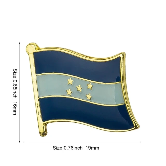 Flags, badges, and pins of countries around the world--