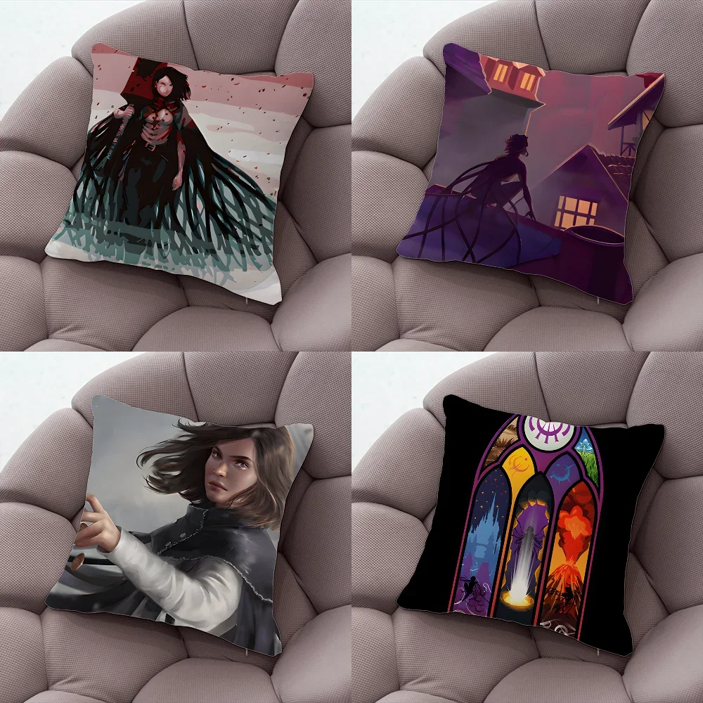 

Mistborn Trilogy Vin Pillow Case Pillow Case Living Room Sofa Cushion Cover Suitable For Home Bedroom Room Decoration