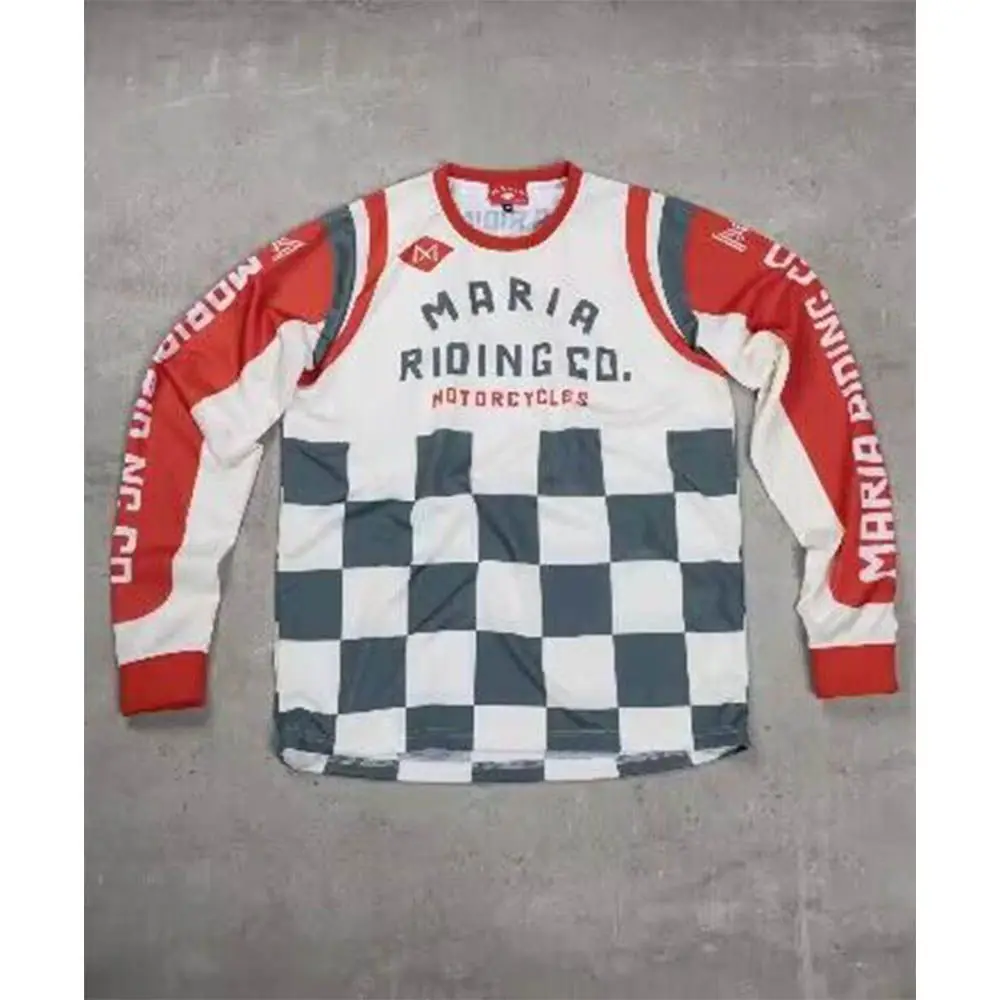 2026  Men's Fuel Desert Rider Vintage Motorcycle Jersey Quick Dry Breathable Long Sleeve Shirt for Outdoor Riding Tops Colthing view 3