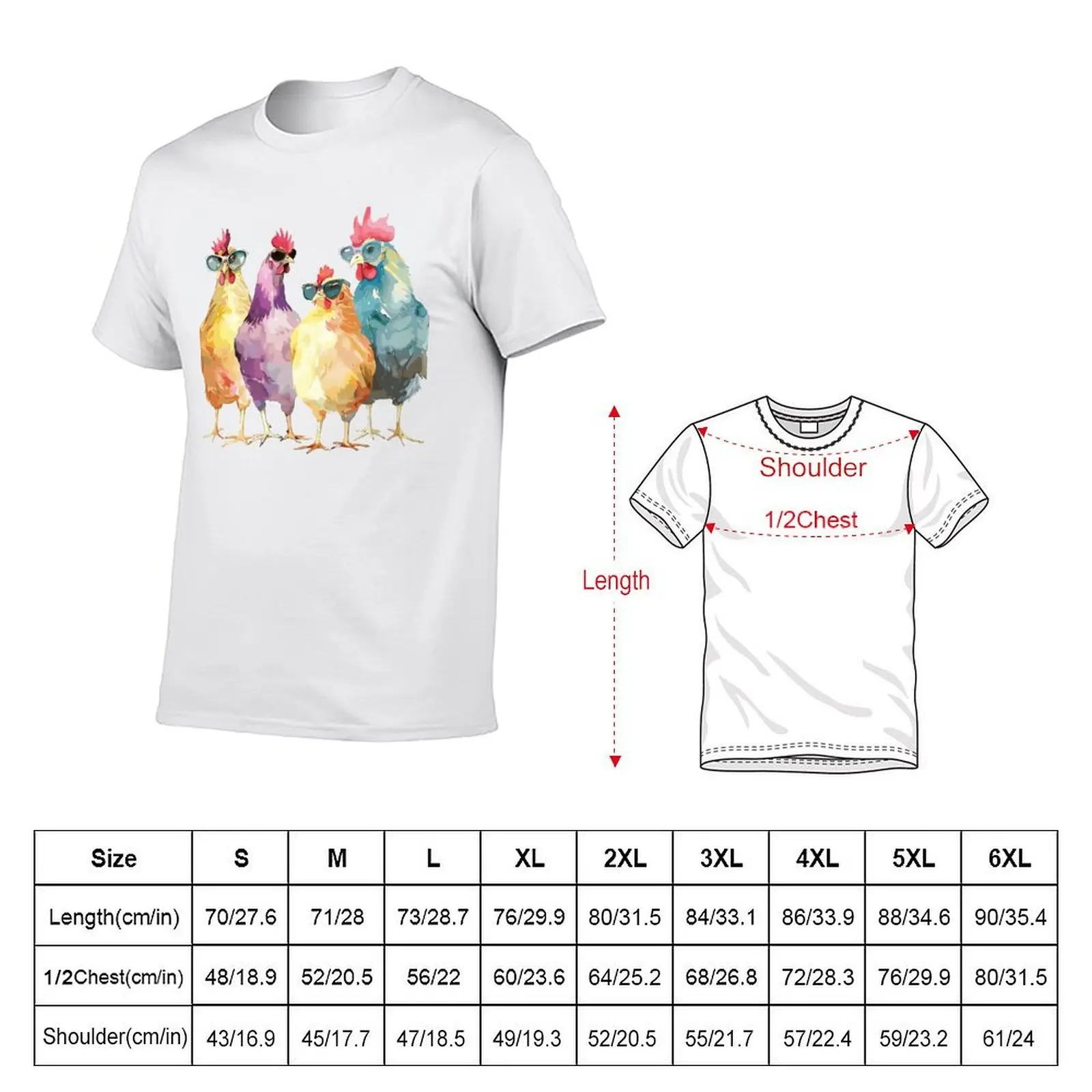 Cool Chicks T-Shirt t shirts for man cotton anime tshirt T-Shirt
