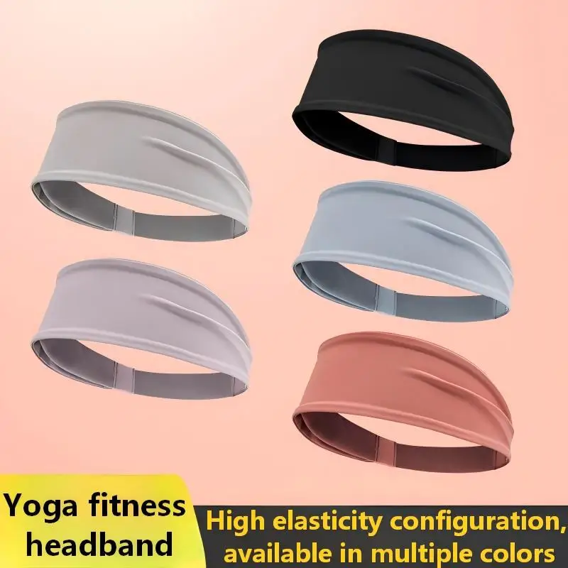 

Спортивные повязки на голову для занятий на открытом воздухе, велоспорта, баскетбола, фитнеса, йоги, с функцией контроля потоотделения, расширенные, впитывающие пот.