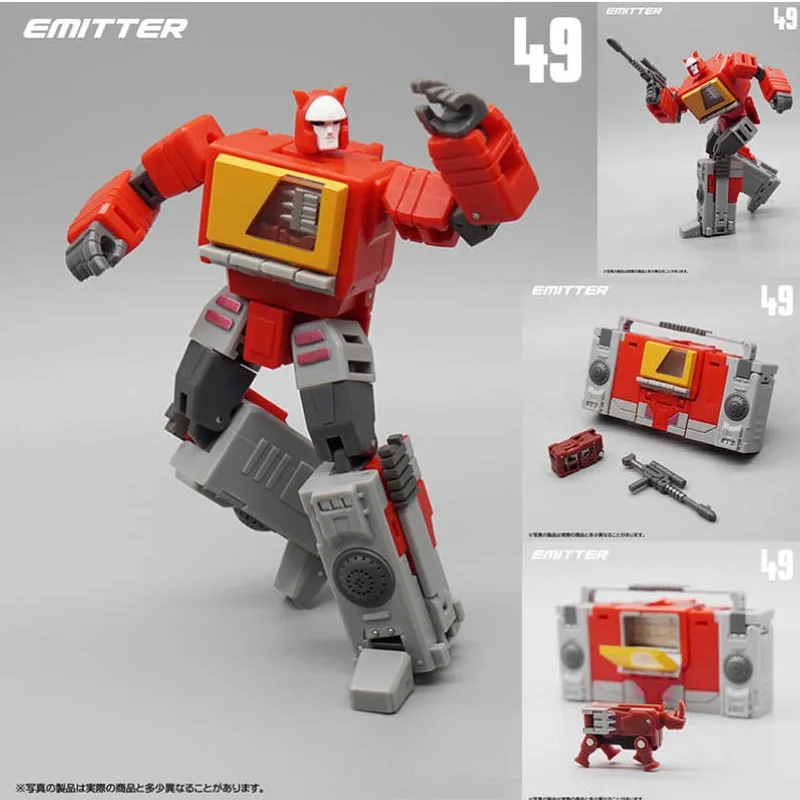 Op voorraad Transformatiespeelgoed F49 Geavanceerde Emitter Action Figure Model Collectie Cadeau
