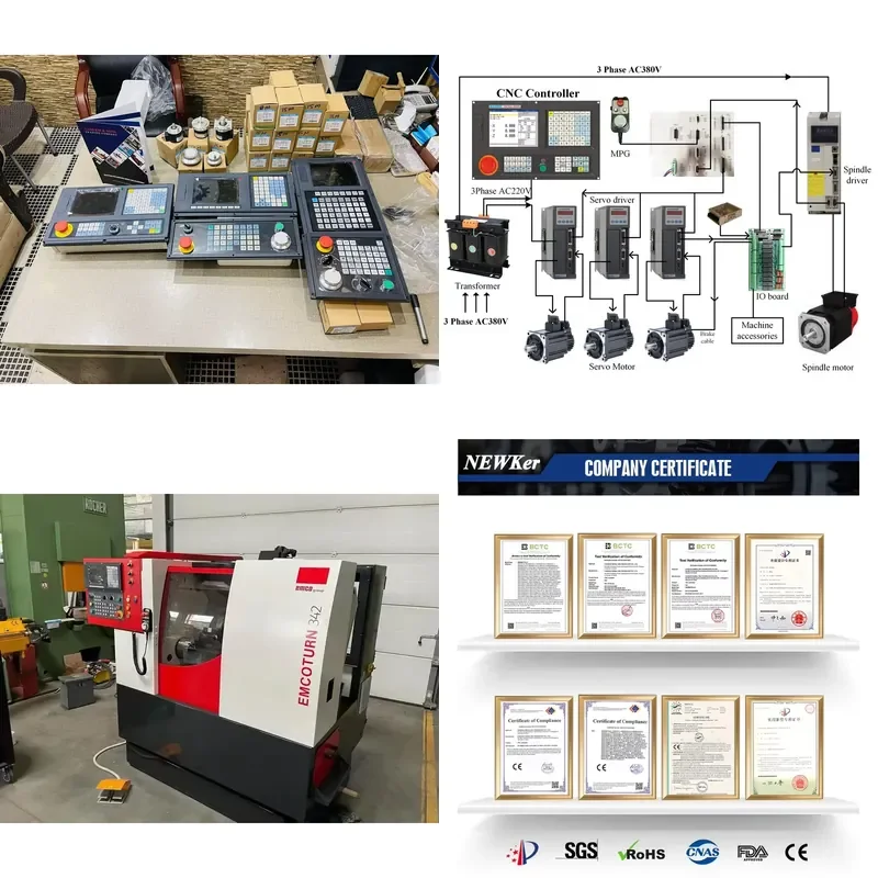 Machining Center CNC Controller Rigid Tapping Enabled Control System with Tool Management Function for VMC and HMC