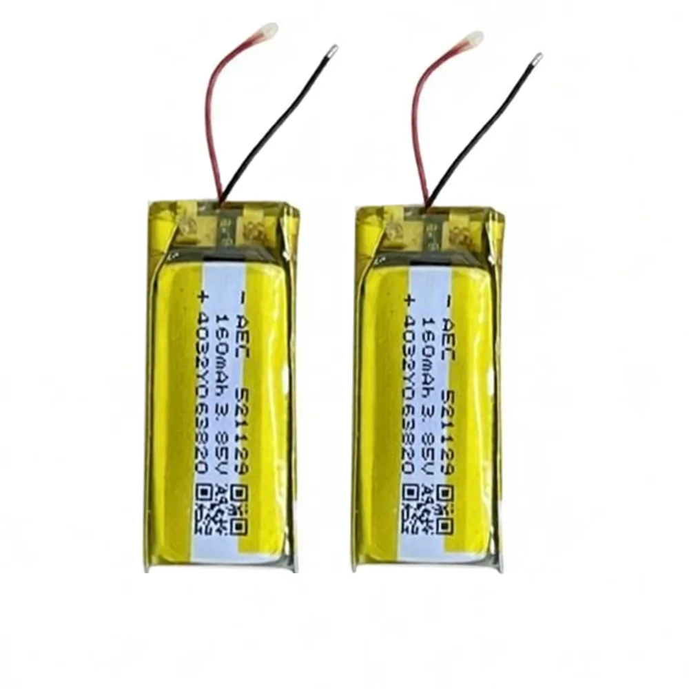 2pcs/lot 160mAh/135mAh Headset Battery for Shokz Aeropex S801 S803 S810 AS800 AS820 AS600 AS650 AS660 Openrun Pro 2 Earphone